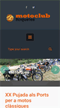 Mobile Screenshot of motoclubroquetes.com